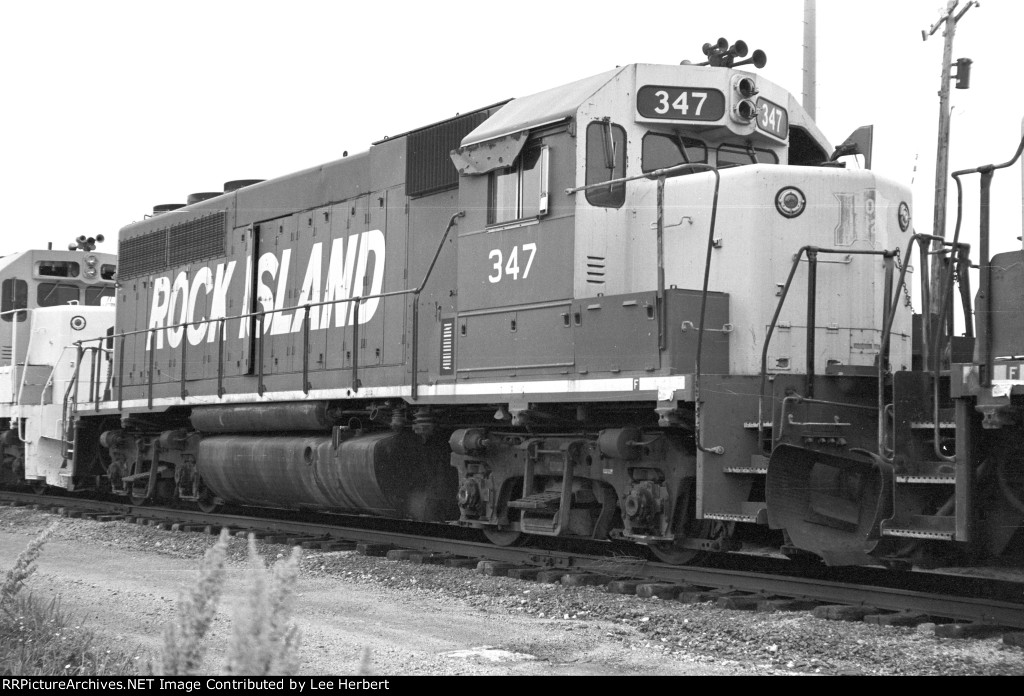 Rock Island 347 on the dead line